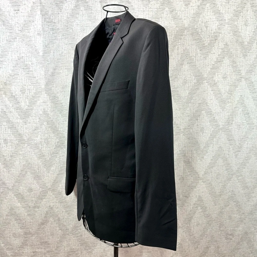 Hugo Boss black pinstripe astro/hill7 blazer size 38R